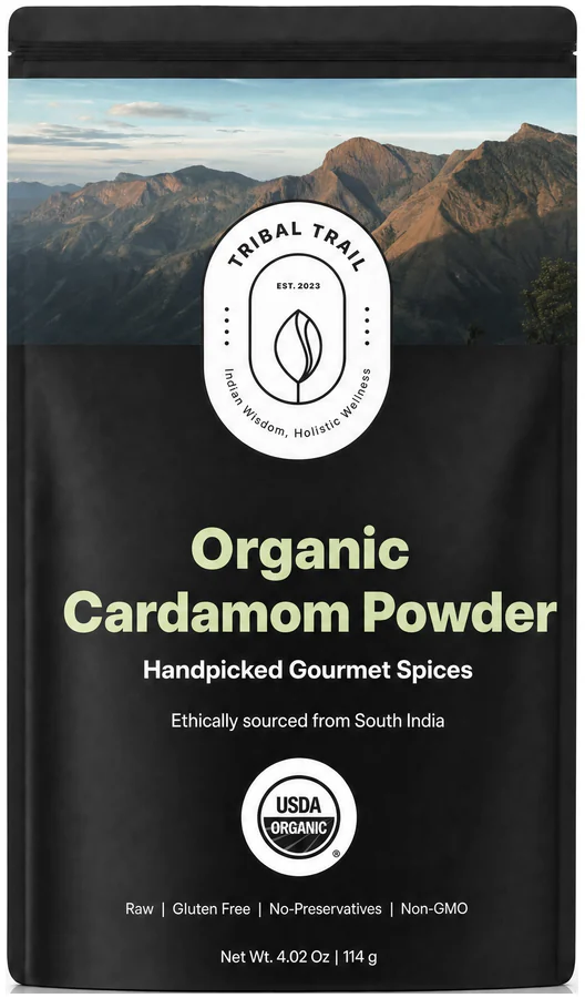 Original Organic Cardamom Powder 114g pouch