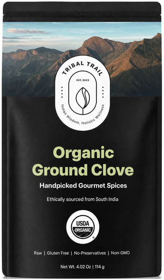 Original Organic Ground Clove 114g pouch
