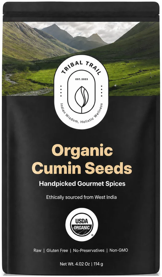 Original Organic Cumin Seeds 114g pouch