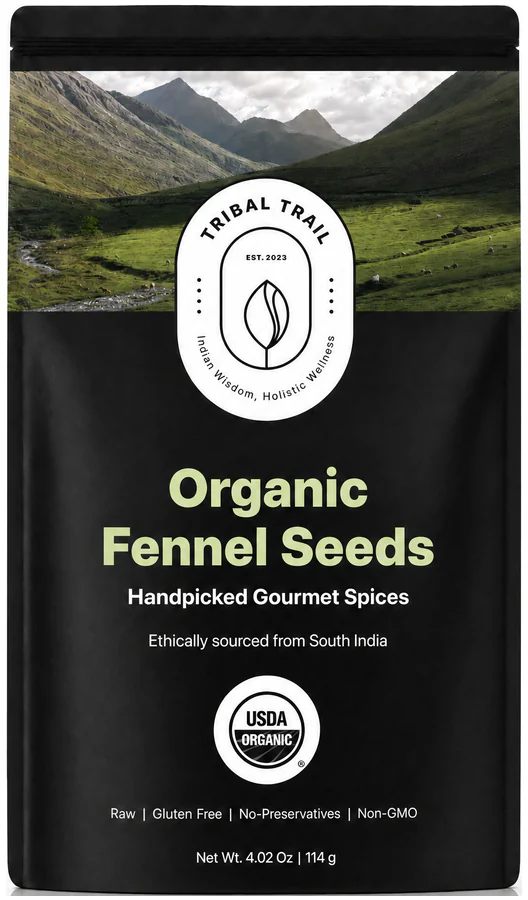 Original Organic Fennel Seeds pouch