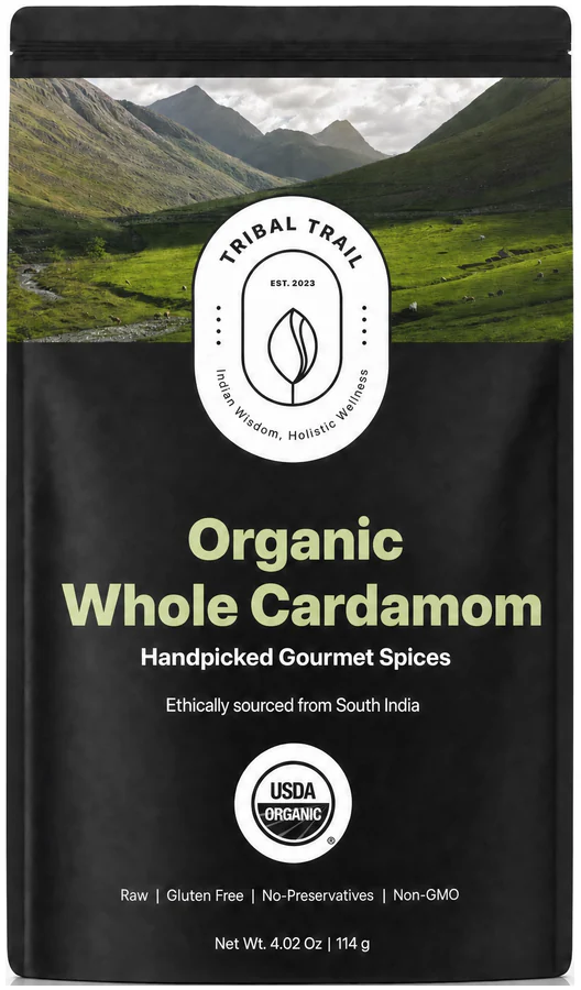 Original Organic Whole Cardamom pouch