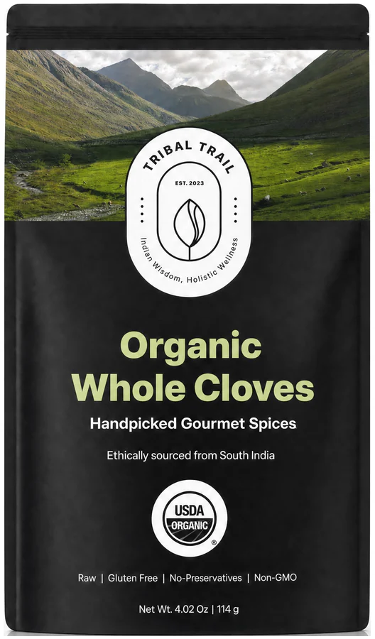Original Organic Whole Cloves pouch